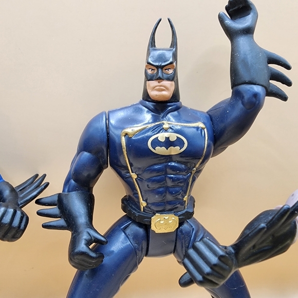 1994 DC Legends of Batman Cyborg Dark Rider Power Guardian 4.5" Kenner - Picture 4 of 6